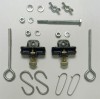 Lowen TradeSource PREMIER POST HARDWARE KIT - BLACK : gibralter frame, hardware, rider hardware, riderclips, thor frame