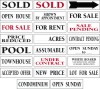 Lowen TradeSource 6"X20" .090 POLYETHYLENE MESSAGE RIDER : FOR LEASE STOCK RIDER, JUST LISTED STOCK RIDER, WATERFRONT STOCK RIDER