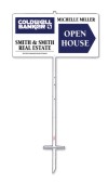 Lowen TradeSource 12"X24" 24 GAUGE STEEL AGENT OPEN HOUSE #1 STAKE UNIT
