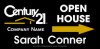 Lowen TradeSource 12"h x 24"w 4mm CORRUGATED PLASTIC AGENT OPEN HOUSE PANEL