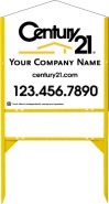 Lowen TradeSource 26"X24" STEEL ROOFLINE H-FRAME UNIT WITH GOLD FRAME-WHITE BACKGROUND