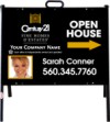 Lowen TradeSource 18"X24"  FINE HOMES PHOTO OPEN HOUSE STEEL TENT UNIT