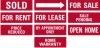 Lowen TradeSource 6"x18" 24 GA STEEL STOCK RIDER-RED BACKGROUND
