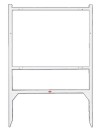 Lowen TradeSource 20X28 GIBRALTAR FRAME-WHITE