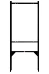 Lowen TradeSource 28"X20" GIBRALTAR FRAME-BLACK