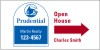 Lowen TradeSource 12"h x 24"w 4mm CORRUGATED PLASTIC AGENT OPEN HOUSE PANEL (RED ARROW)