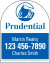 Lowen TradeSource 9 5/8"X12" AGENT MAGNETIC CAR SIGN