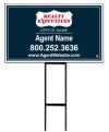 Lowen TradeSource 18"h x 30"w 10mm CORRUGATED PLASTIC SENTRY SIGN UNIT