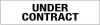 Lowen TradeSource 6"X24" RE/MAX COLLECTION UNDER CONTRACT 24 GAUGE STEEL STOCK RIDER : Message riders, Real Estate riders, Sign riders