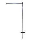 Lowen TradeSource 44'' FLAG STAKE - BLACK
