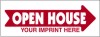 Lowen TradeSource 9"X24" 4MM CORRUGATED PLASTIC OPEN HOUSE PANEL