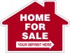 Lowen TradeSource 18"X24" 4MM CORRUGATED PLASTIC HOUSE SHAPED HOME FOR SALE PANEL