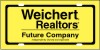 Weichert Realtors&reg; 6"X12" 24 GA STEEL CAR TAG