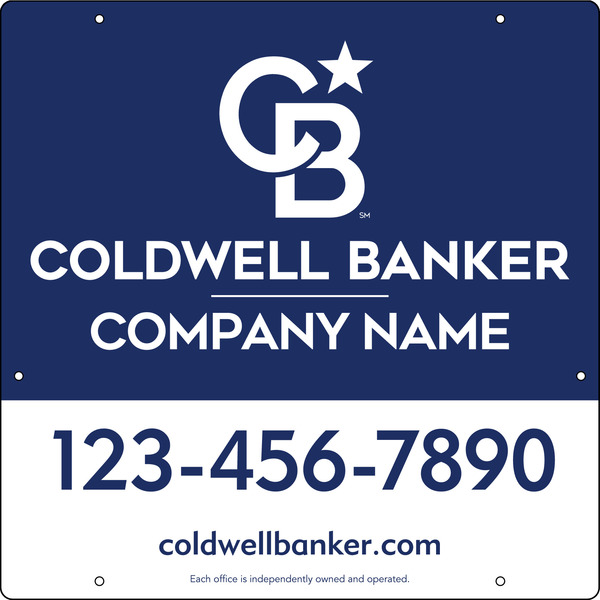 Office Hanging Sign Panel, 24"H X 24"W, .063 Aluminum