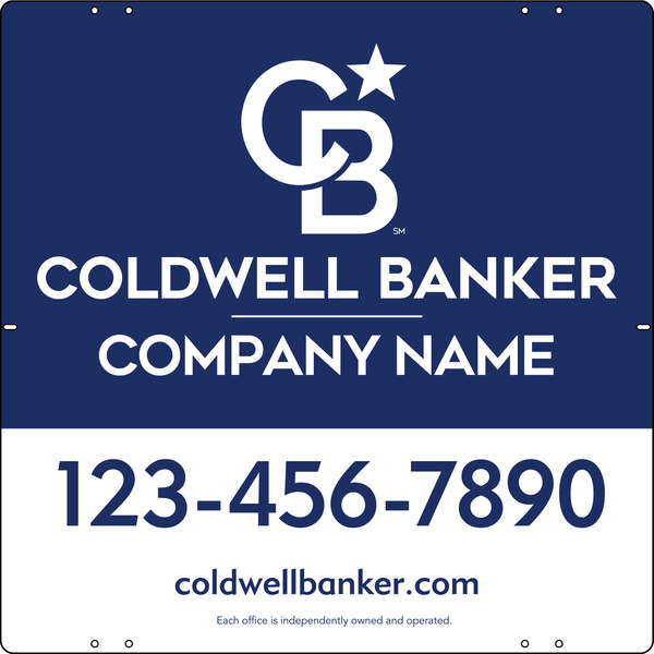 Office Sign Panel, 24"H X 24"W, .040 Aluminum