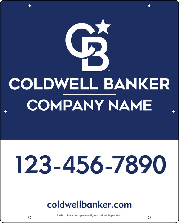 Reflective Office Hanging Sign Panel, 30"H X 24"W, .063 Aluminum