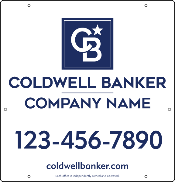 Office Hanging Sign Panel, 25"H X 24"W, 3mm Aluminum Composite