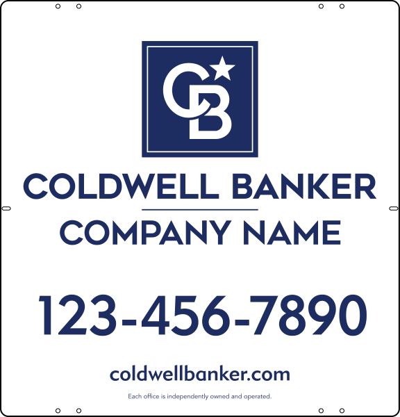 Reflective Office Sign Panel, 25"H X 24"W, 3mm Aluminum Composite