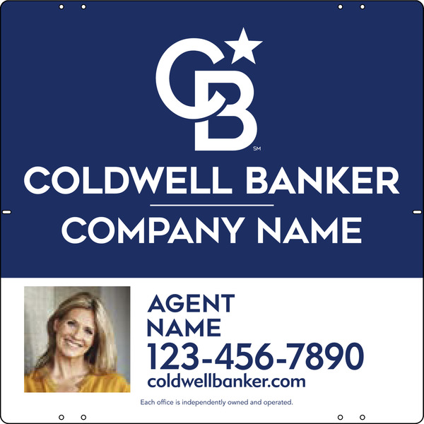 Reflective Agent Photo Sign Panel, 24"H X24"W, .040 Aluminum