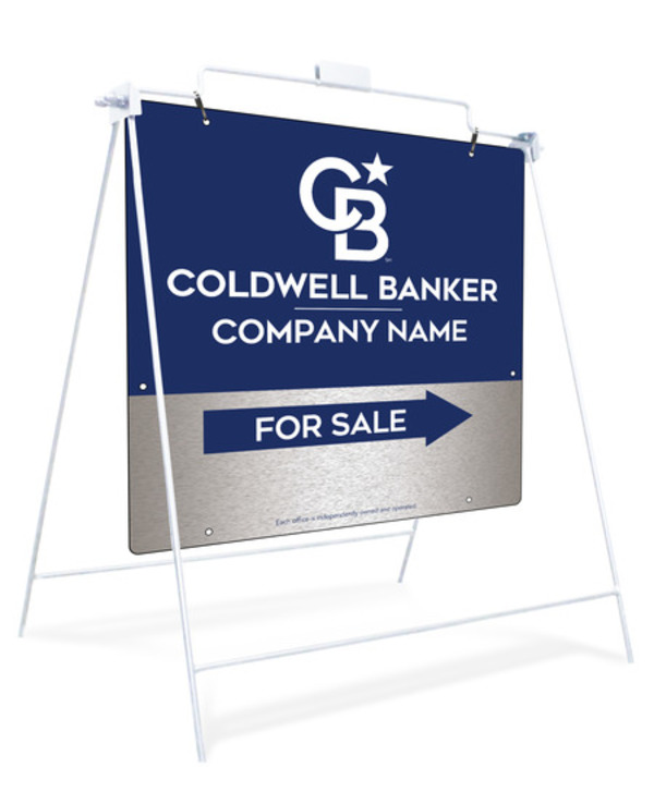 Swinging A-Frame And Office For Sale Sign Panel Unit, 24"H X 24"W, Steel