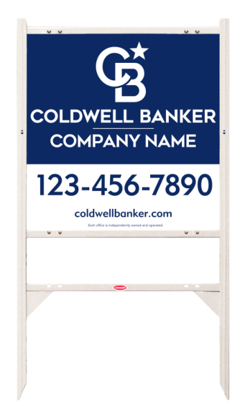 Angle Iron Frame W/ 2 Rider Inserts And Office Sign Panel Unit, 24"H X 24"W, 3mm Aluminum Composite
