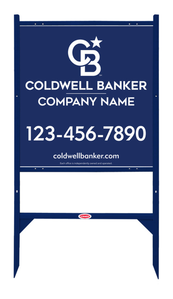 Angle Iron Frame And Office Sign Panel Unit, 25"H X 24"W, 3mm Aluminum Composite