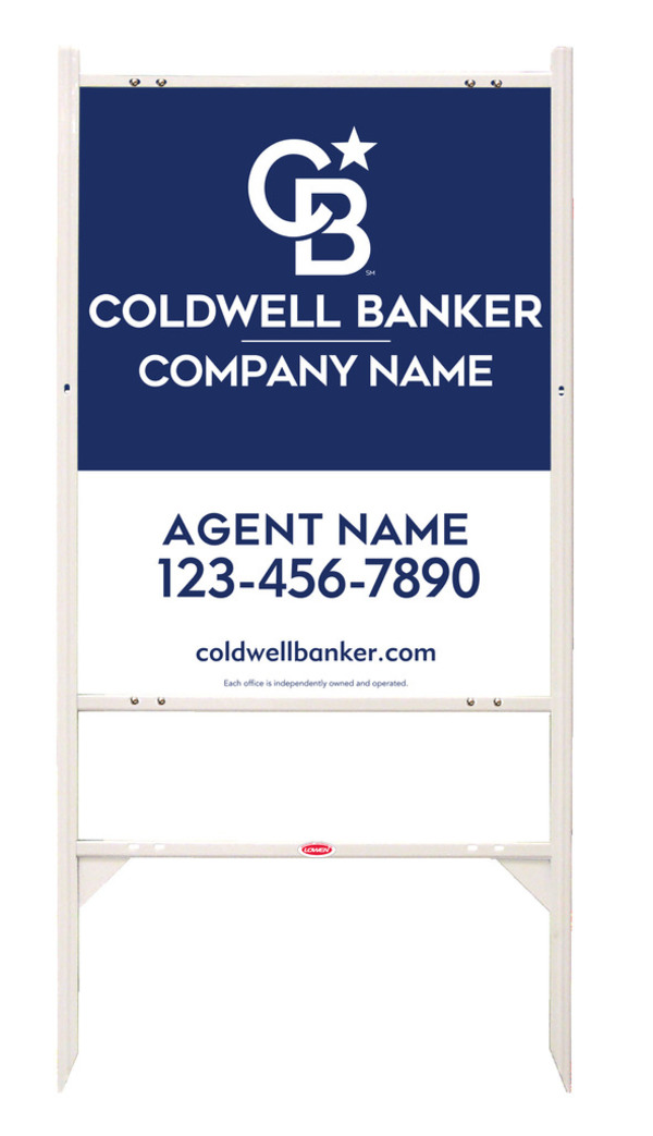 Angle Iron Frame And Reflective Agent Sign Panel Unit, 30"H X 24"W, .040 Aluminum