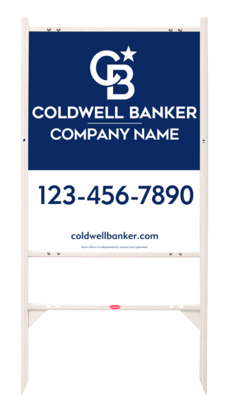Angle Iron Frame And Reflective Office Sign Panel Unit, 30"H X 24"W, 3mm Aluminum Composite