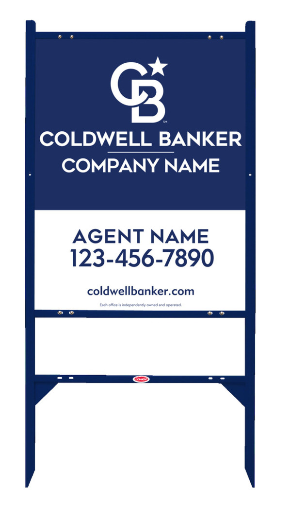 Angle Iron Frame And Reflective Agent Sign Panel Unit, 30"H X 24"W, .040 Aluminum