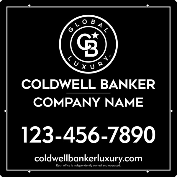 Office Hanging Sign Panel, 24"H X 24"W, 3mm Aluminum Composite