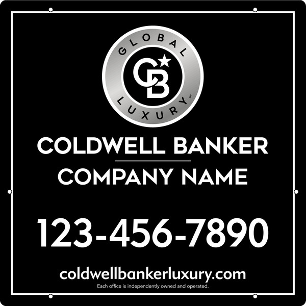 Office Hanging Sign Panel, 24"H X 24"W, 3mm Aluminum Composite