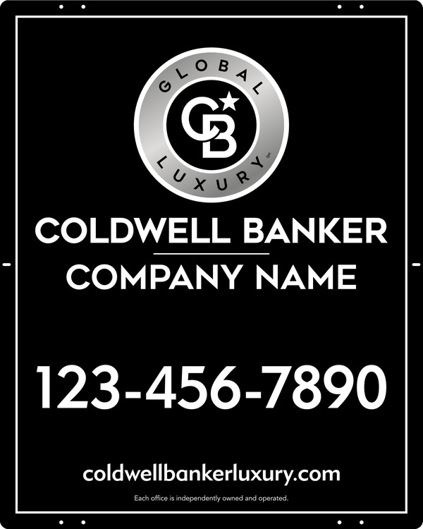 Reflective Office Sign Panel, 30"H X 24"W, 3mm Aluminum Composite