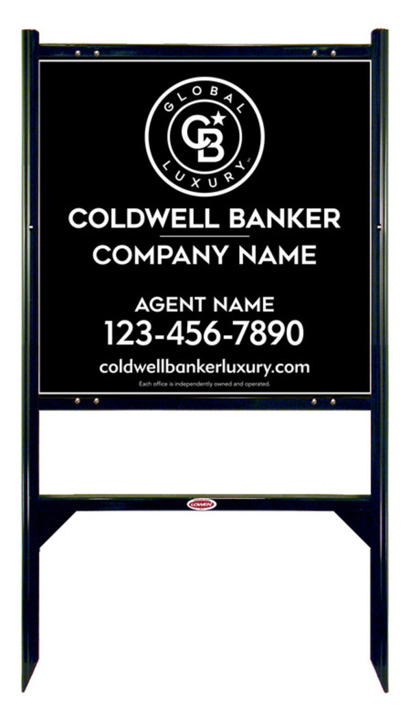 Angle Iron Frame And Reflective Agent Sign Panel Unit, 24"H X 24"W, 3mm Aluminum Composite