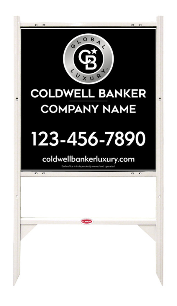 Angle Iron Frame And Office Sign Panel Unit, 25"H X 24"W, 3mm Aluminum Composite