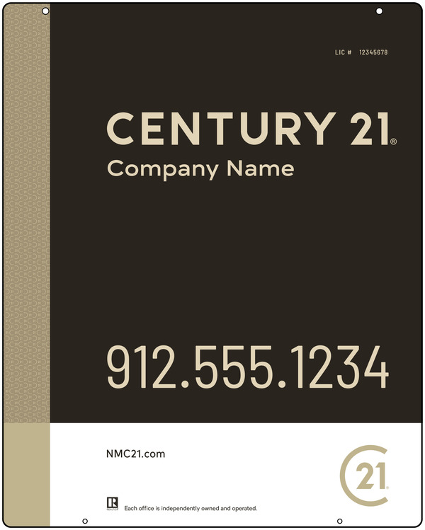 Hanging Sign Panel, 30"H X 24"W, Steel