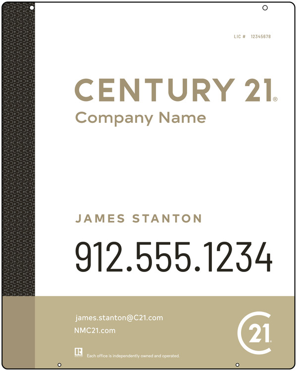 Hanging Sign Panel, 30"H X 24"W, Steel