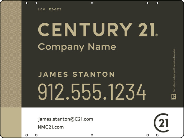 Sign Panel, 18"H X 24W, Steel