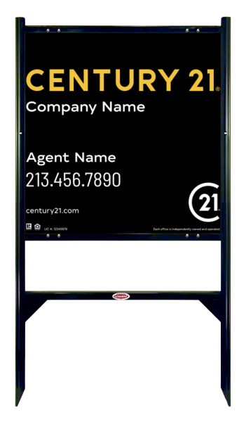 Angle Iron Frame And Sign Panel Unit, 24"H X 24"W, Steel