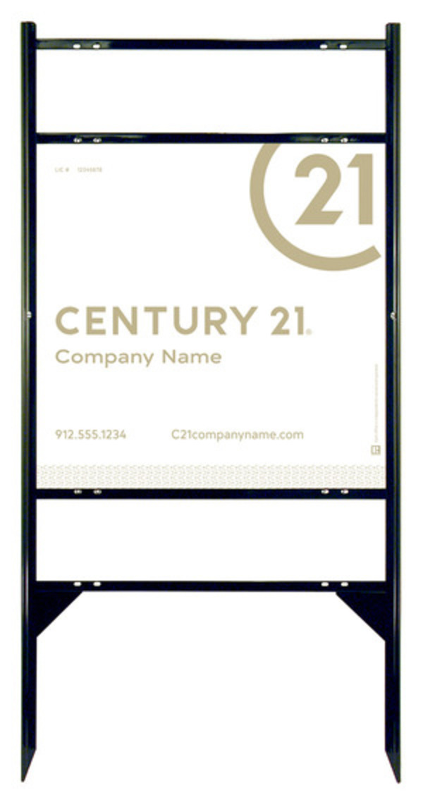 Angle Iron Frame And Sign Panel Unit, 24"H X 24"W