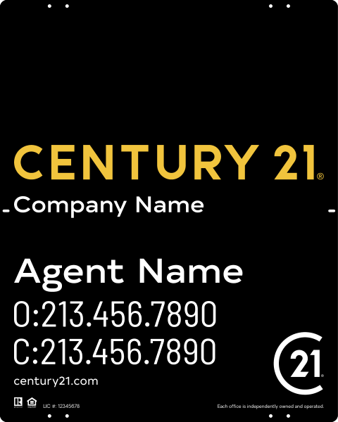 Reflective Sign Panel, 30"H X 24"W, Steel