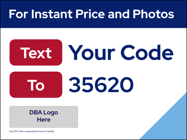 For Instant Price Sign Panel, 18"H X 24"W, 4mm Corrugated Plastic