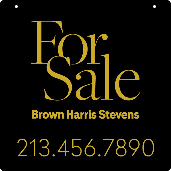 Hanging For Sale Sign Panel, 20"H X 20"W, 3mm Aluminum Composite