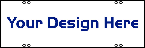 Independent Sign Panel, Corrugated 4mm, 8"h x 24"w, DF