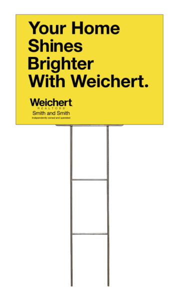 Wire H-Stake And Sign Panel Unit, 18"H X 24"W, 4mm Corrugated