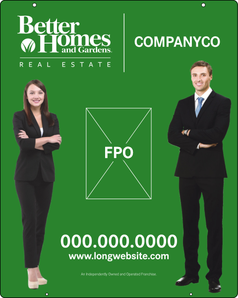 Hanging Sign Panel, 30h x 24w, 3mm Aluminum Composite