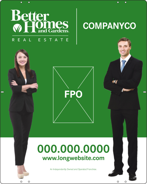 Sign Panel, 24 GA Steel 30h x 24w