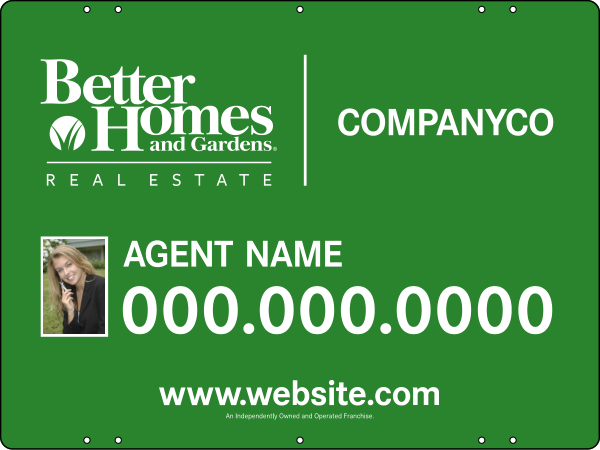 Photo Sign Panel, 24 GA. Steel, 18h x 24w