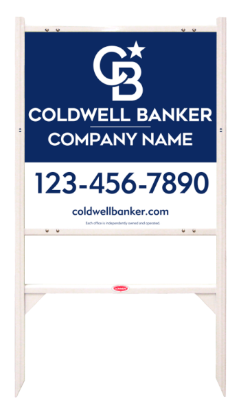 Angle Iron Frame and Office Sign Panel Unit, 24h x 24w, Steel