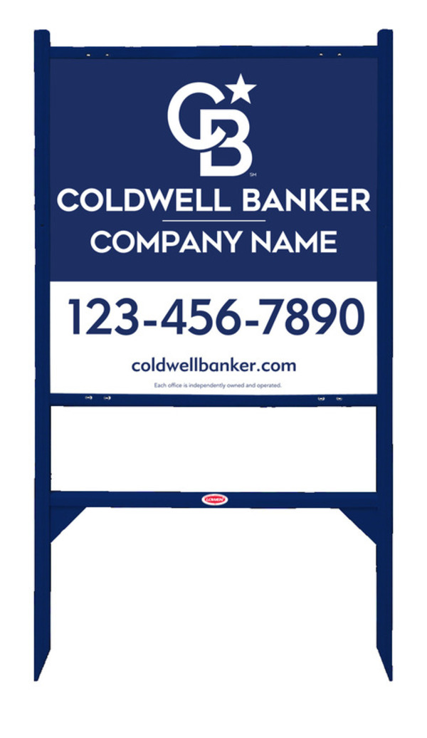 Angle Iron Frame and Office Sign Panel Unit, 24h x 24w, .040 Aluminum