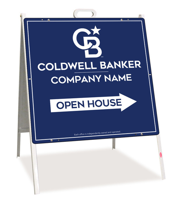 A-Frame and Office Open House Sign Panel Unit, 24h x 24w, .090 Poly